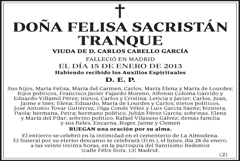 Felisa Sacristán Tranque